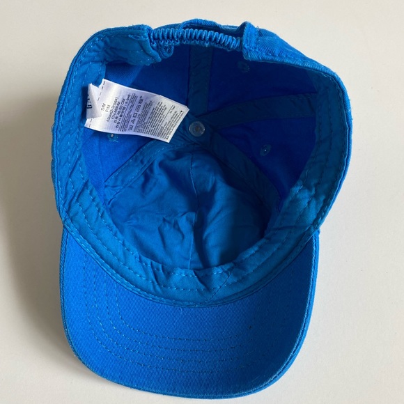Baby Gap Oceanic Blue Logo Baseball Hat 100% Cotton Size 2/3 (S/M) - Picture 5 of 7
